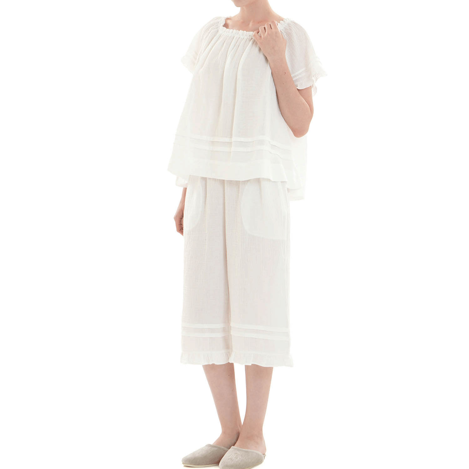 Narue シュークリームガーゼ（R）ライトセットアップ - 画像2