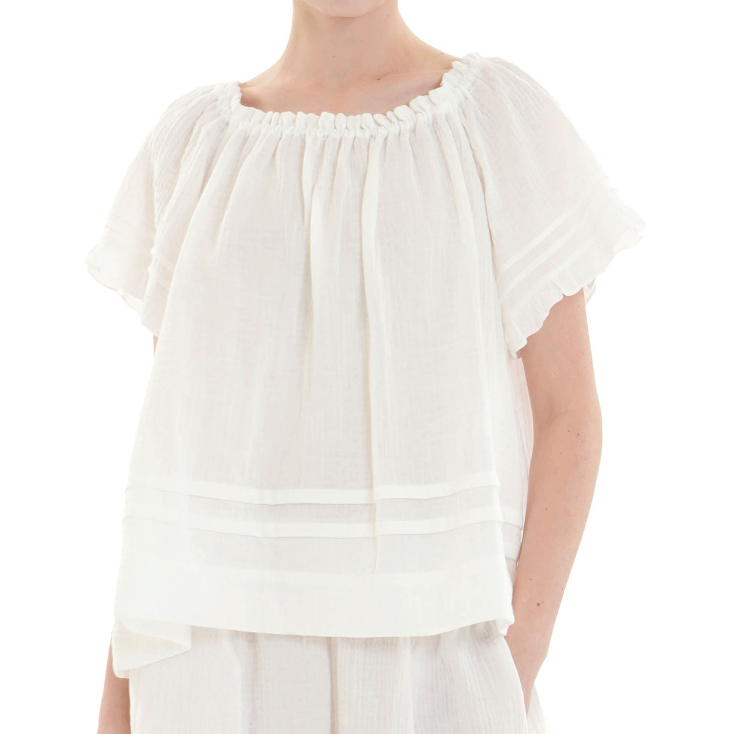 Narue シュークリームガーゼ（R）ライトセットアップ