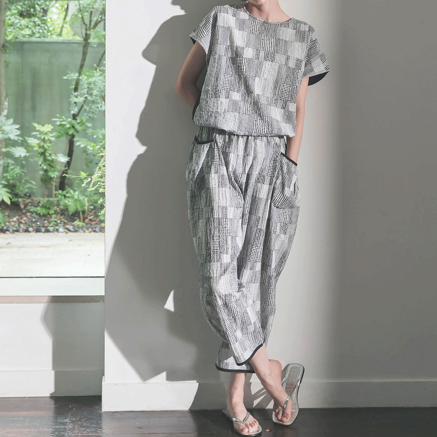 Narue シャーリングボイルさざれセットアップ - 画像9