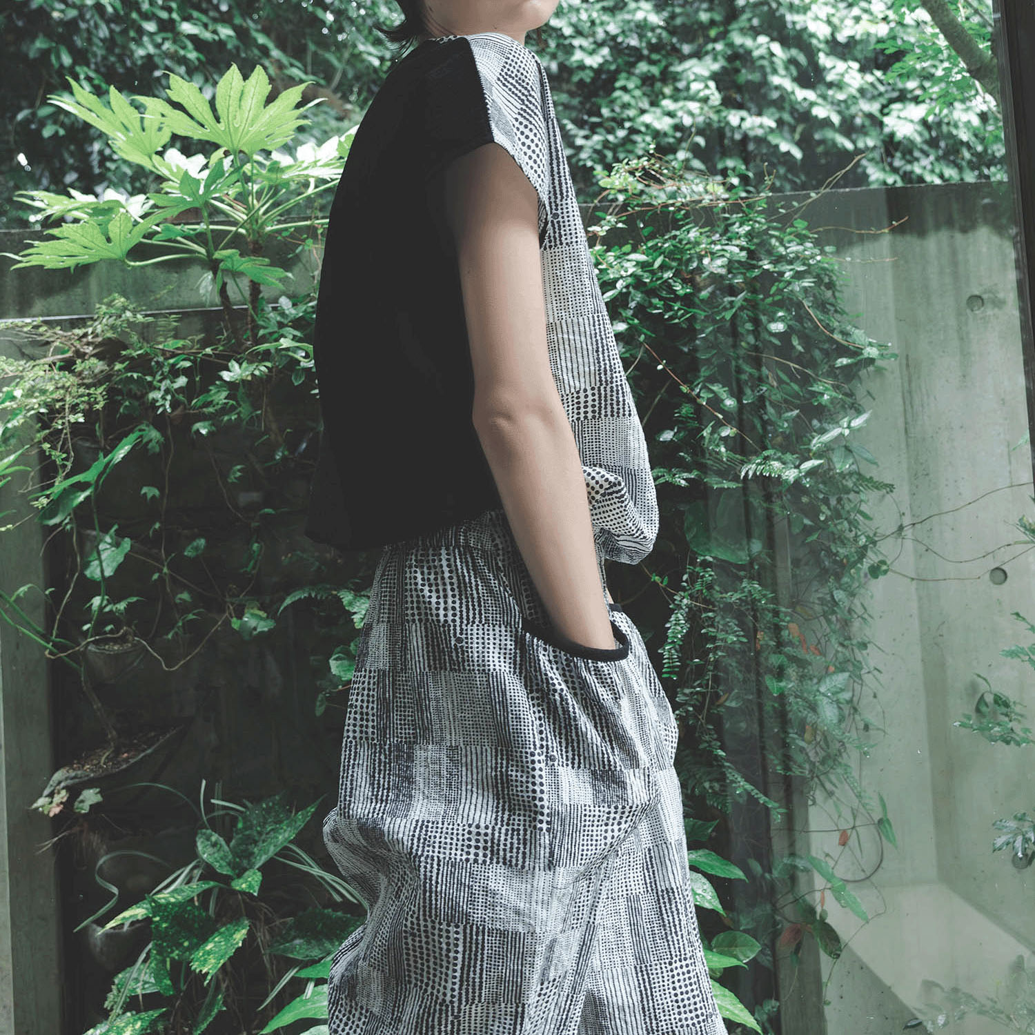 Narue シャーリングボイルさざれセットアップ - 画像1