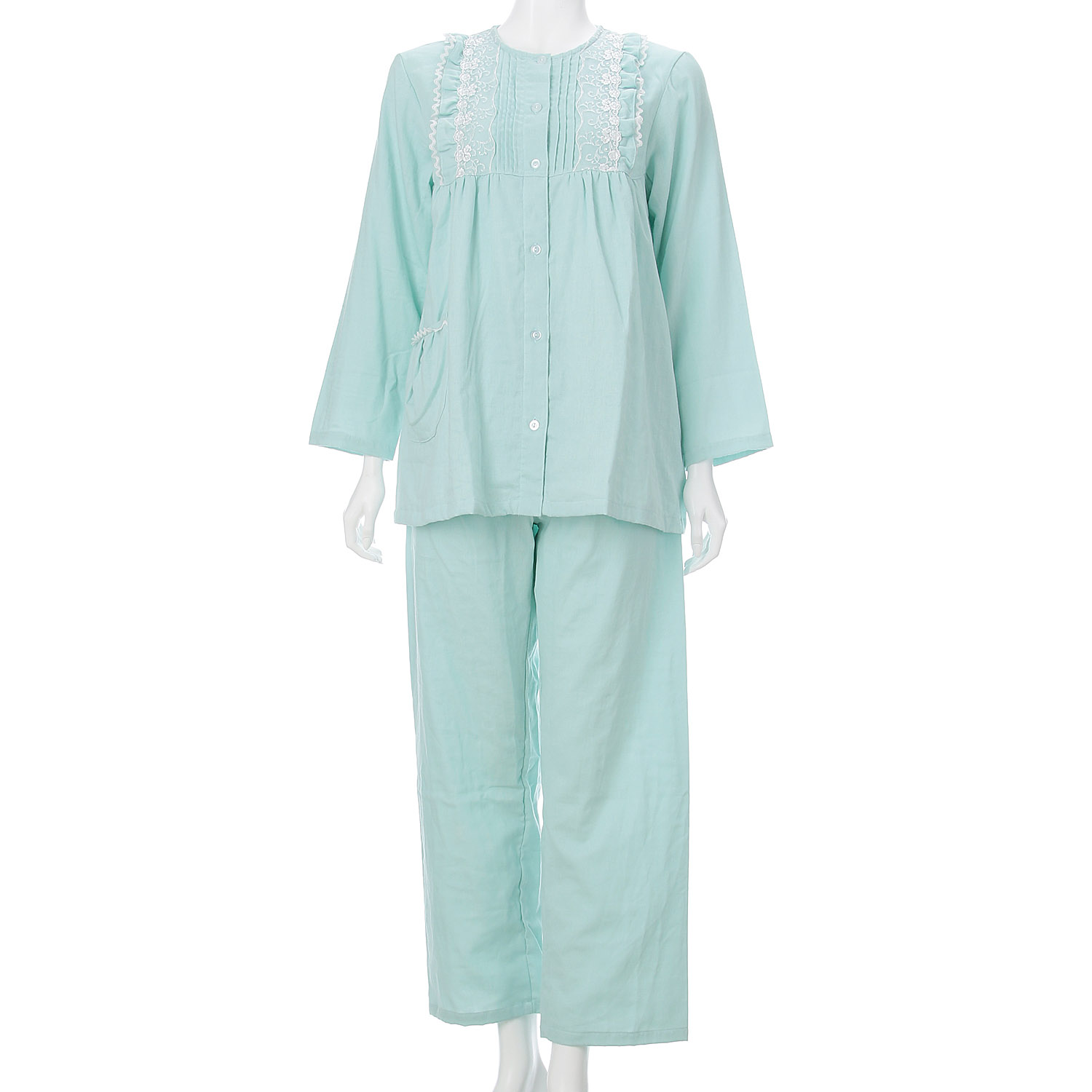 和晒しダブルガーゼパジャマ - 画像3