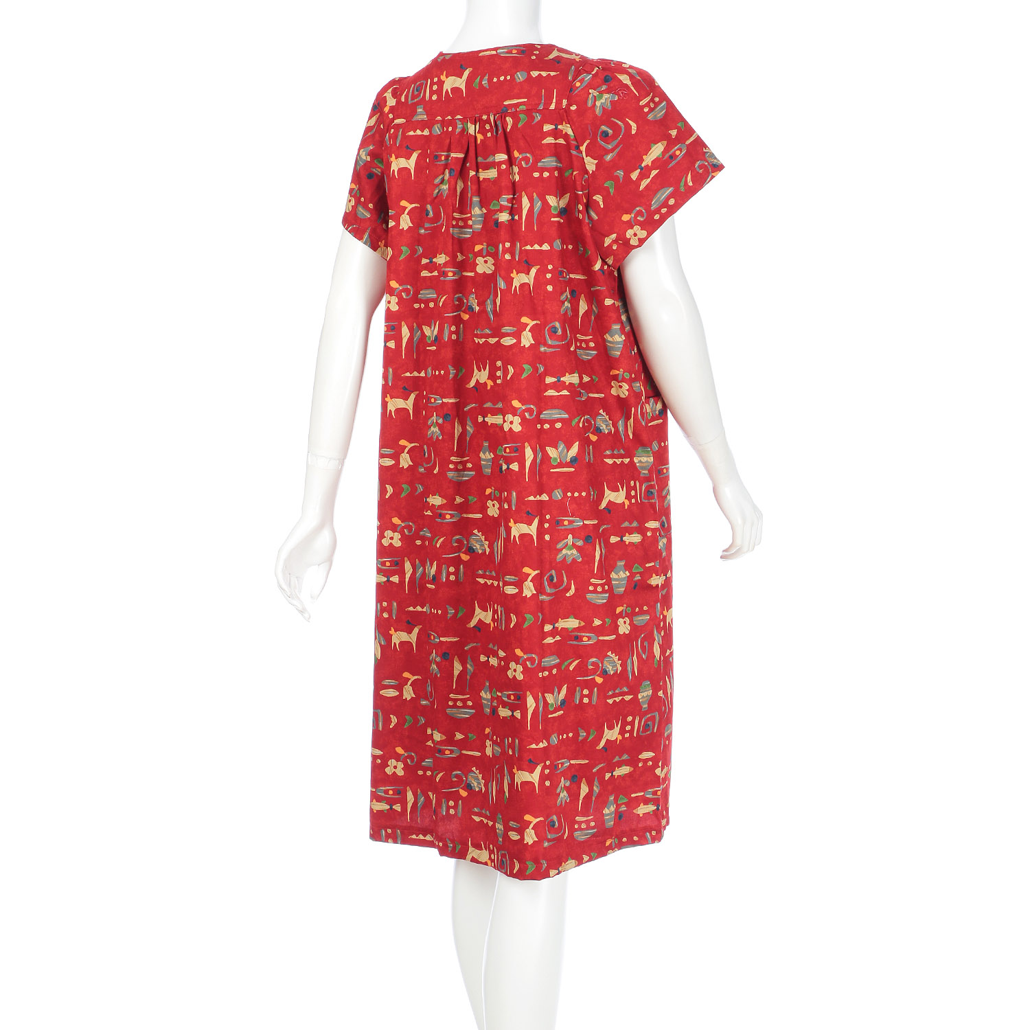 シルエスギャザーワンピース - 画像2