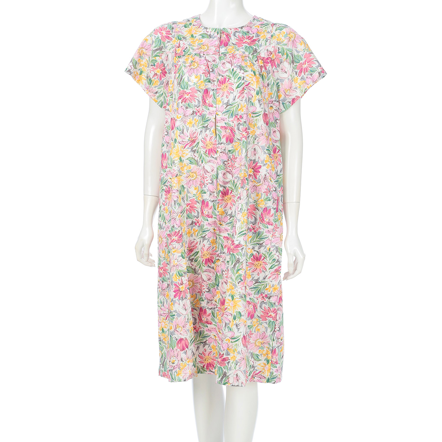 シルエスギャザーワンピース - 画像1