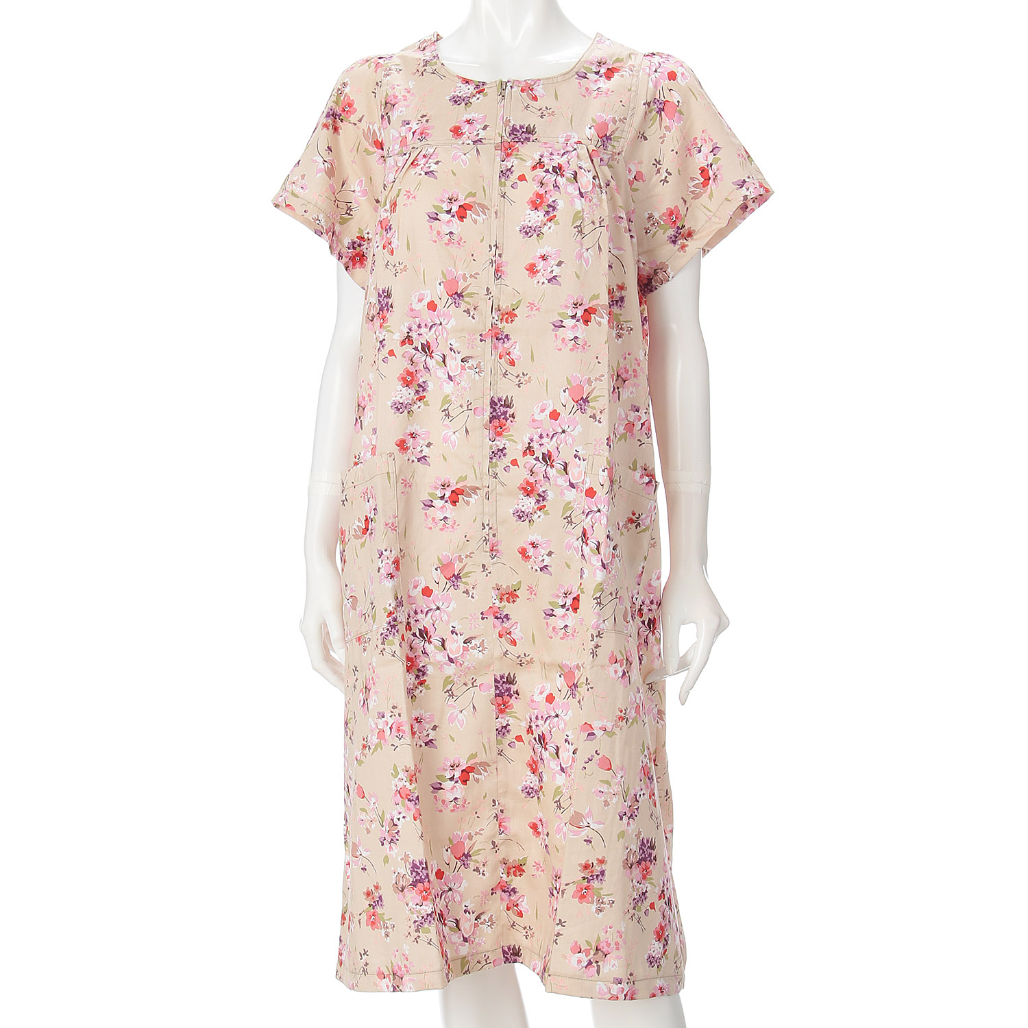 シルエスギャザーワンピース - 画像1