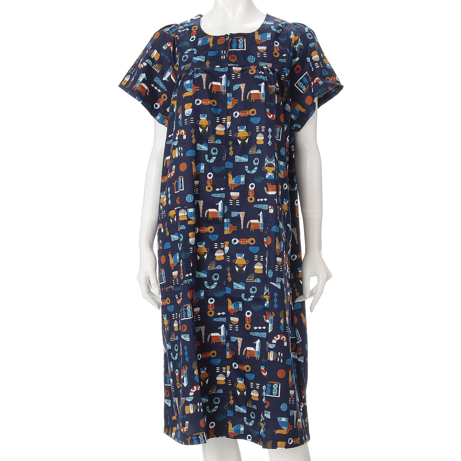 シルエスギャザーワンピース - 画像5