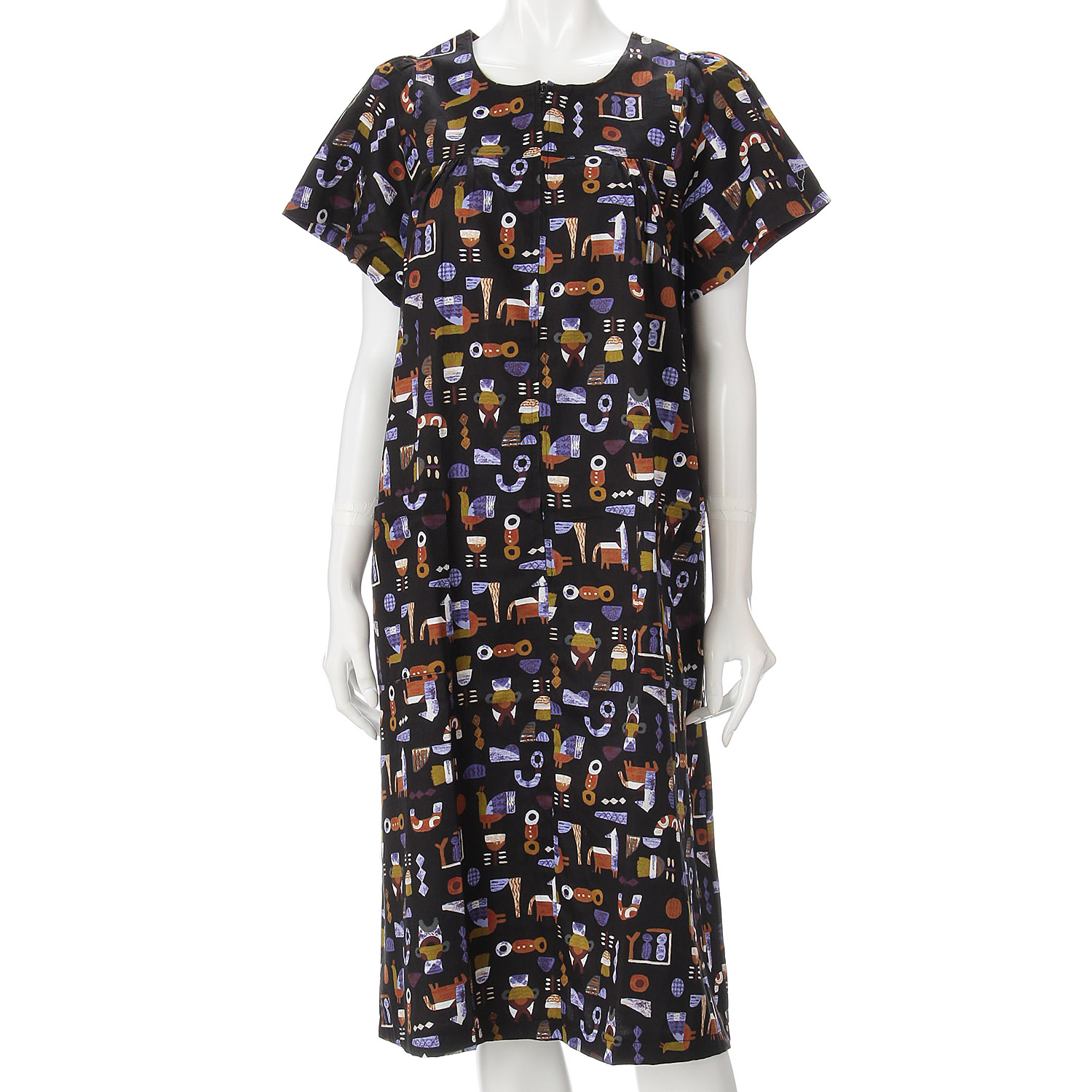 シルエスギャザーワンピース