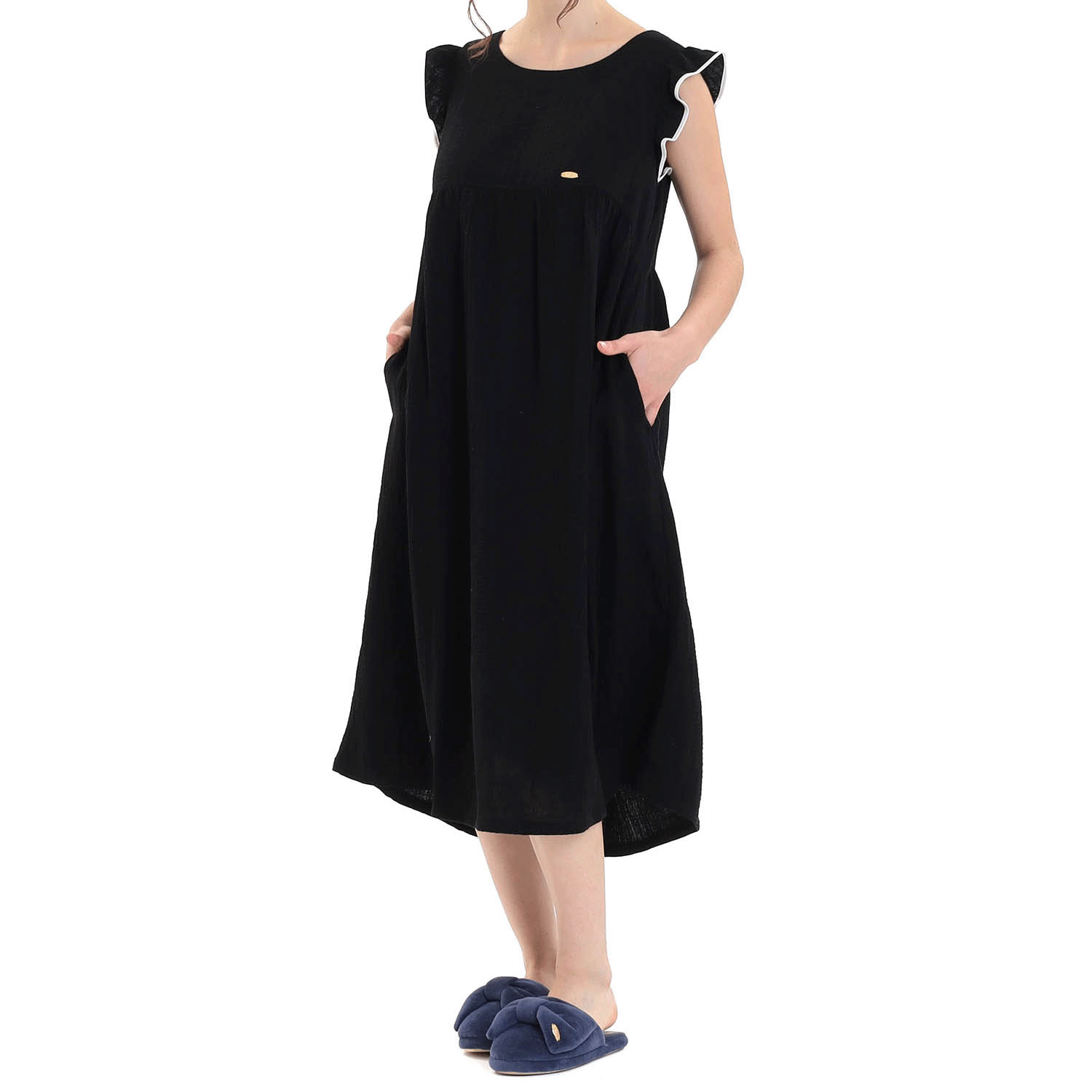 Narue シュークリームガーゼ（R）ベーシックルームドレス - 画像11