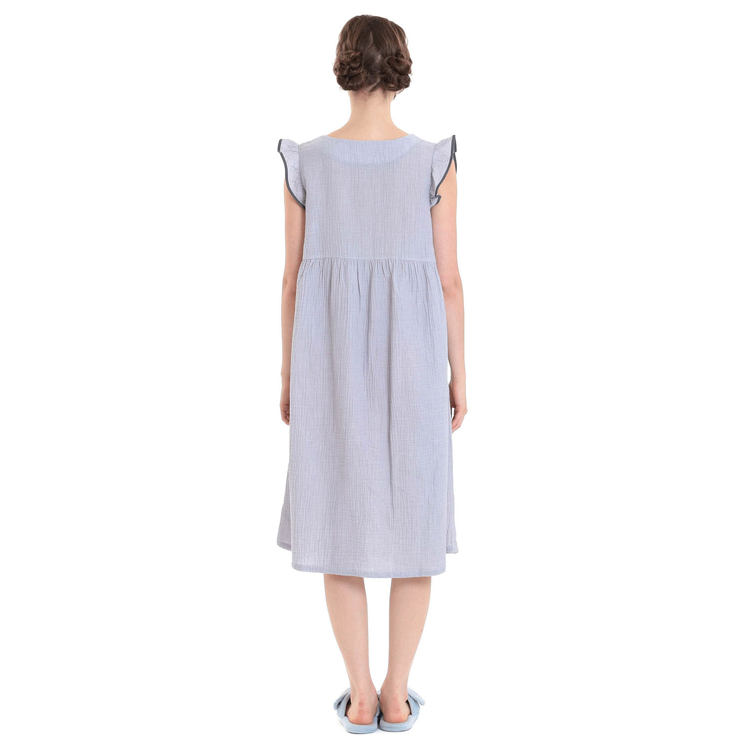 Narue シュークリームガーゼ（R）ベーシックルームドレス - 画像8