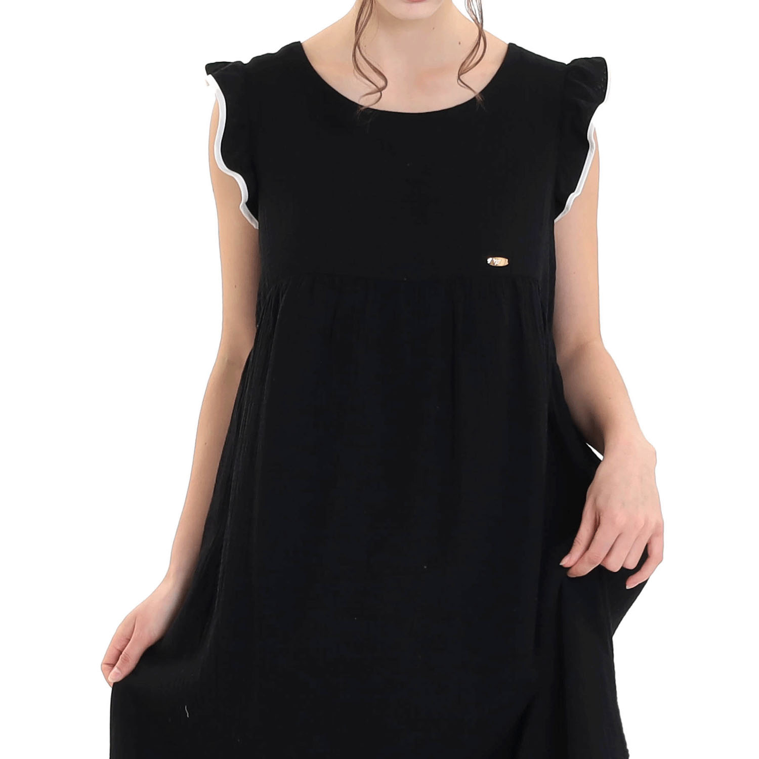 Narue シュークリームガーゼ（R）ベーシックルームドレス - 画像9