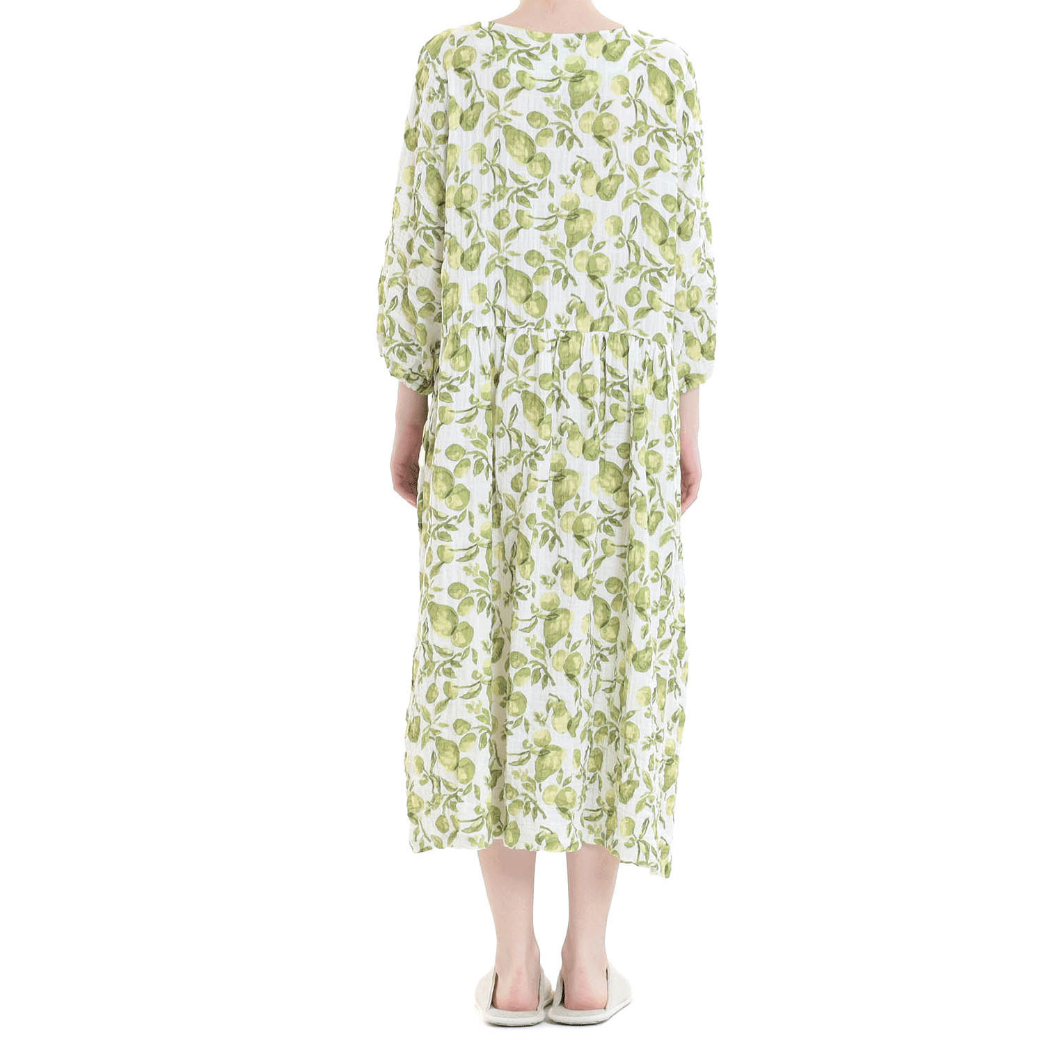 Narue シャーリングダブルガーゼポワールワンピース - 画像13