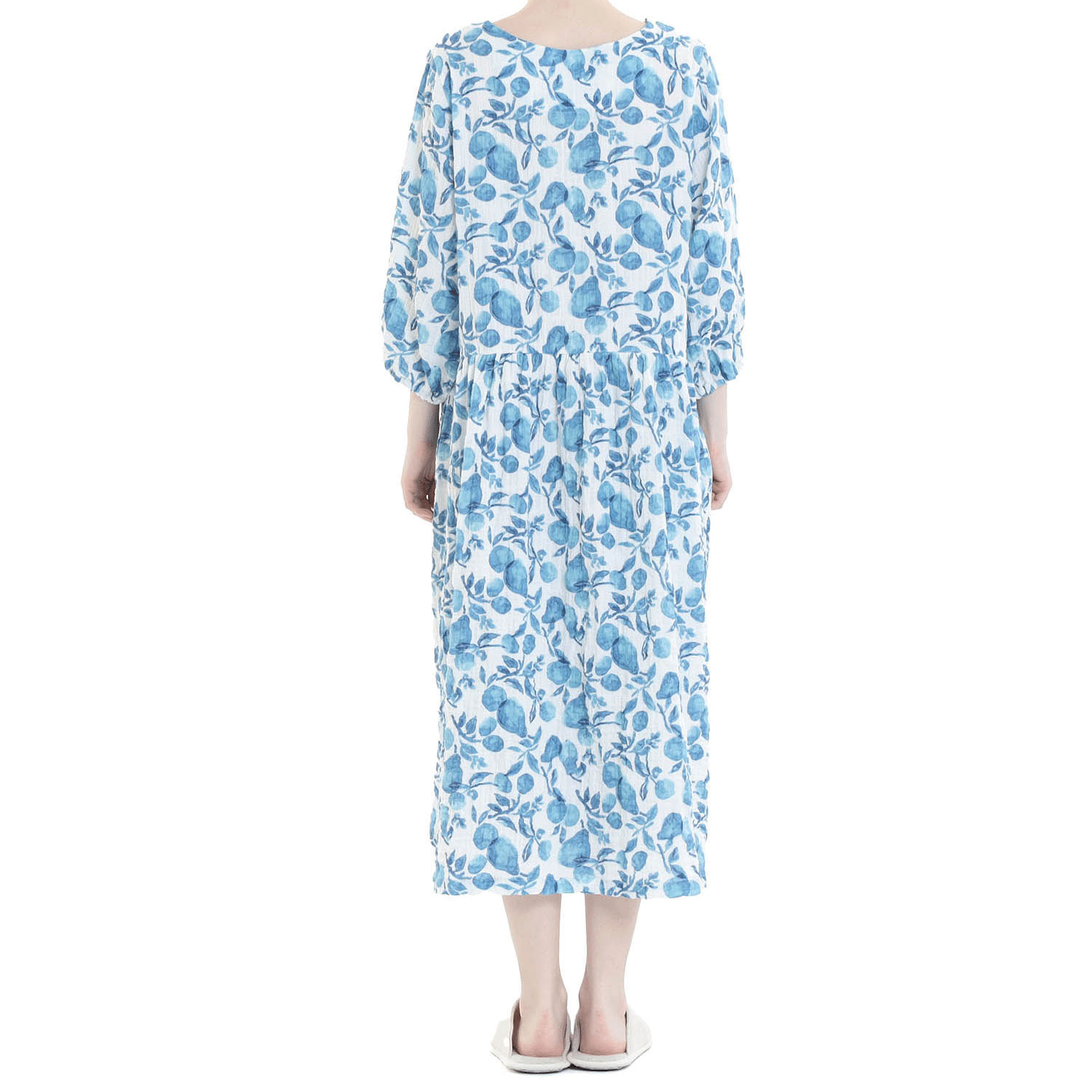 Narue シャーリングダブルガーゼポワールワンピース - 画像14