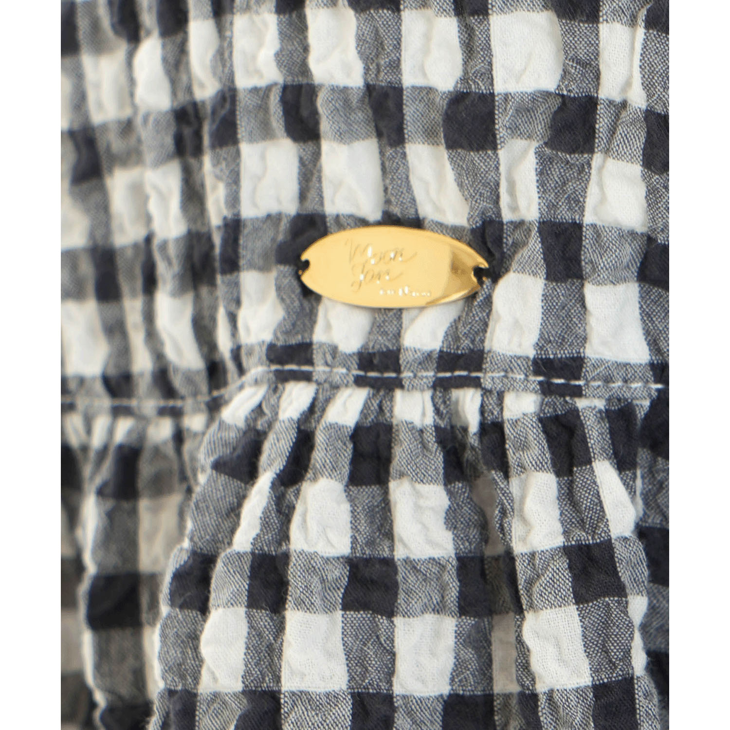 Narue シャーリングボイルガーリーチェックワンピース - 画像6