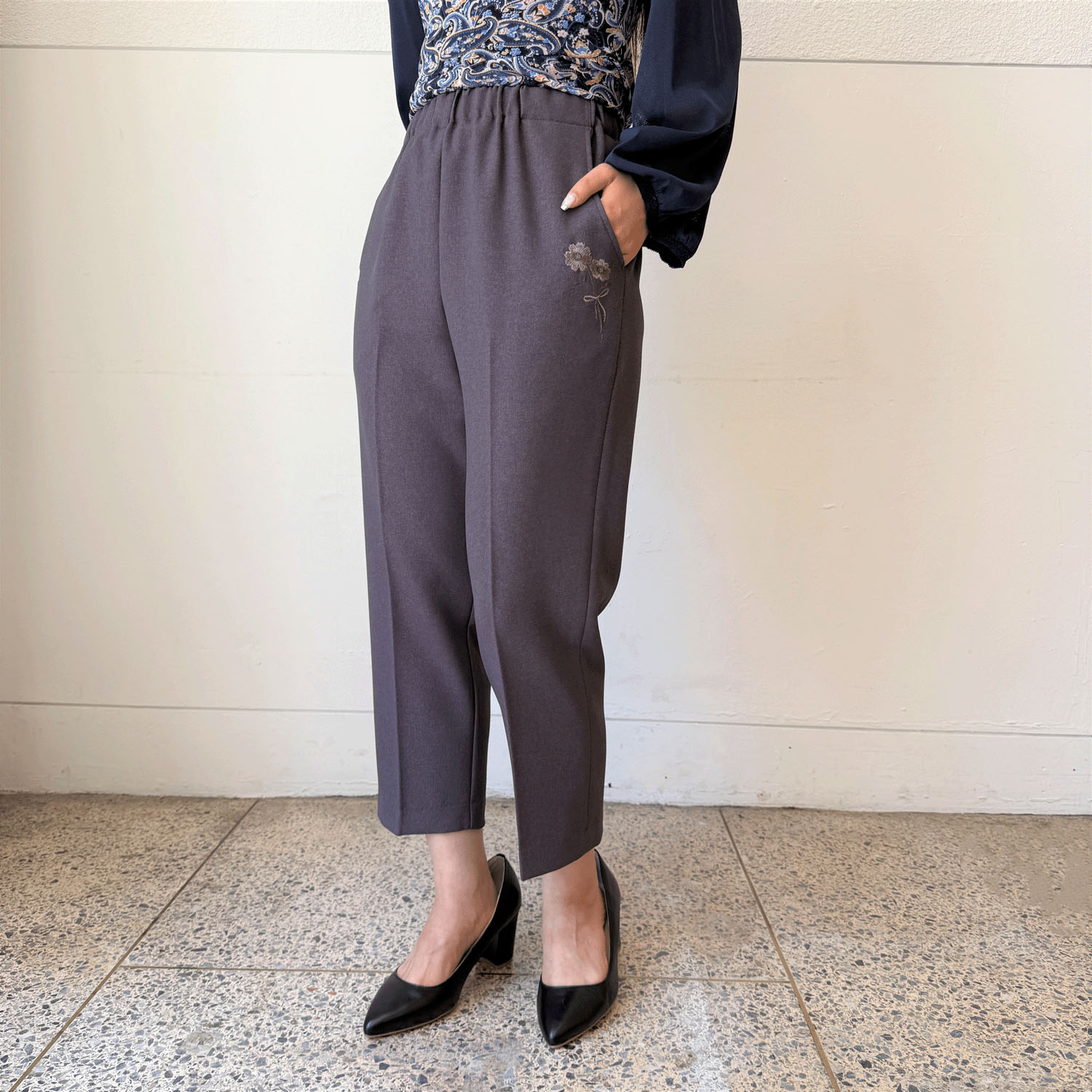 コスモスポケット刺繍55 - 画像2