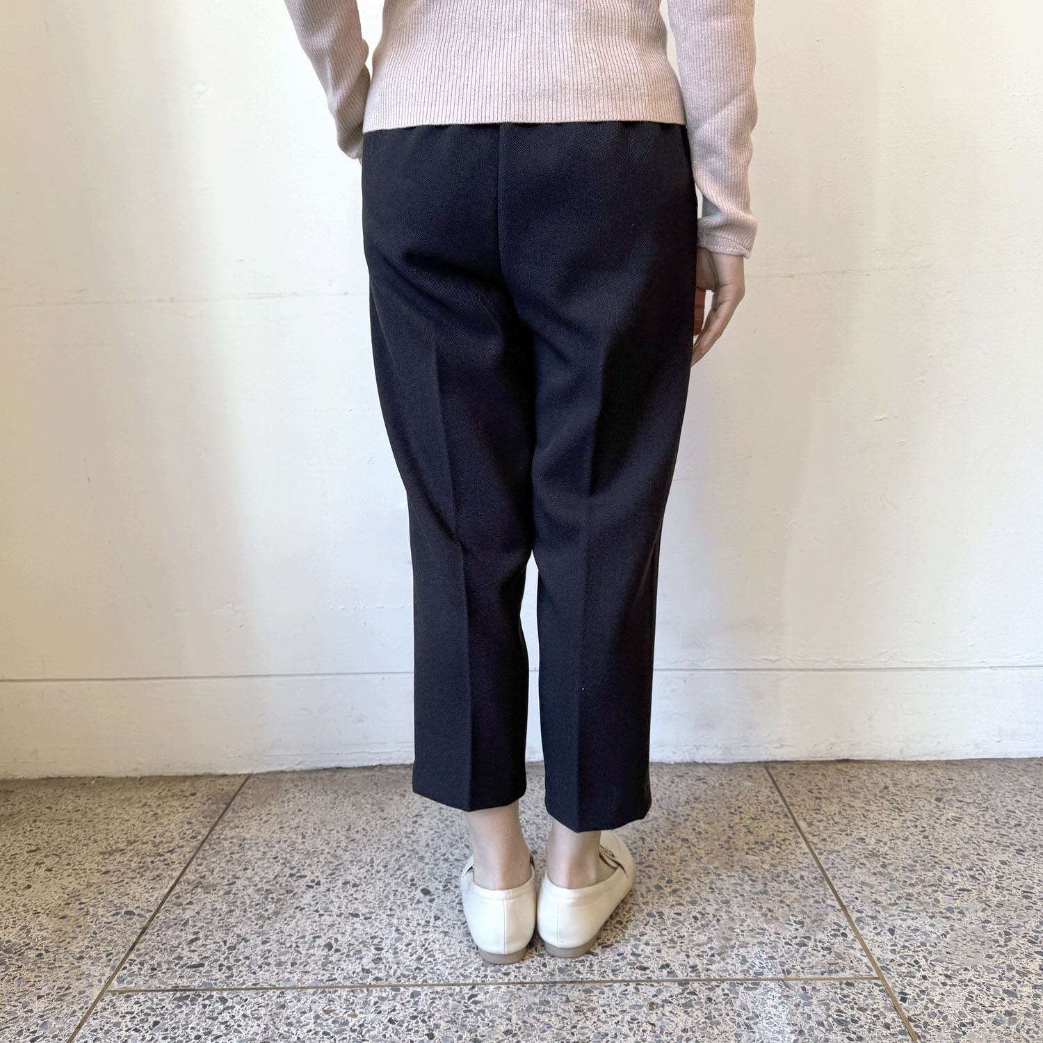 バラポケット刺繍裏起毛55cm - 画像4