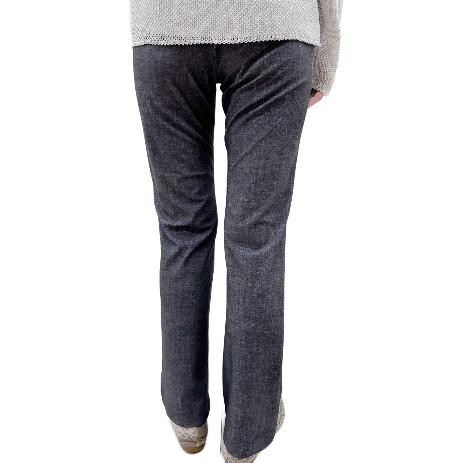 クールエフェクト デニムプリント フィットパンツ股下72cm丈 - 画像5