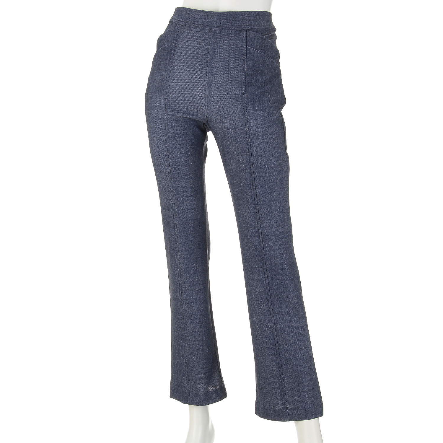 クールエフェクト デニムプリント フィットパンツ股下72cm丈 - 画像9