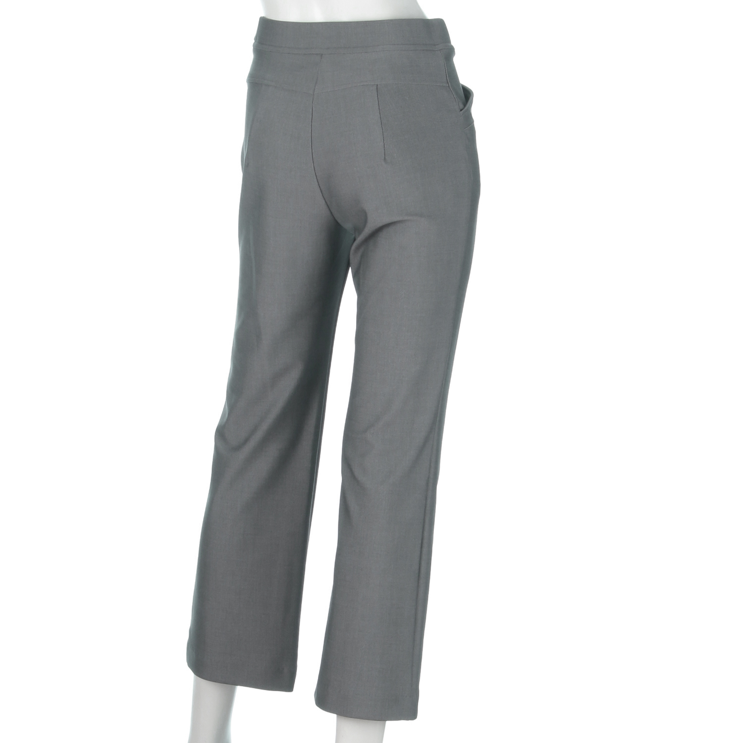 フィットパンツ通年素材 デニムプリント 股下72cm丈 - 画像5