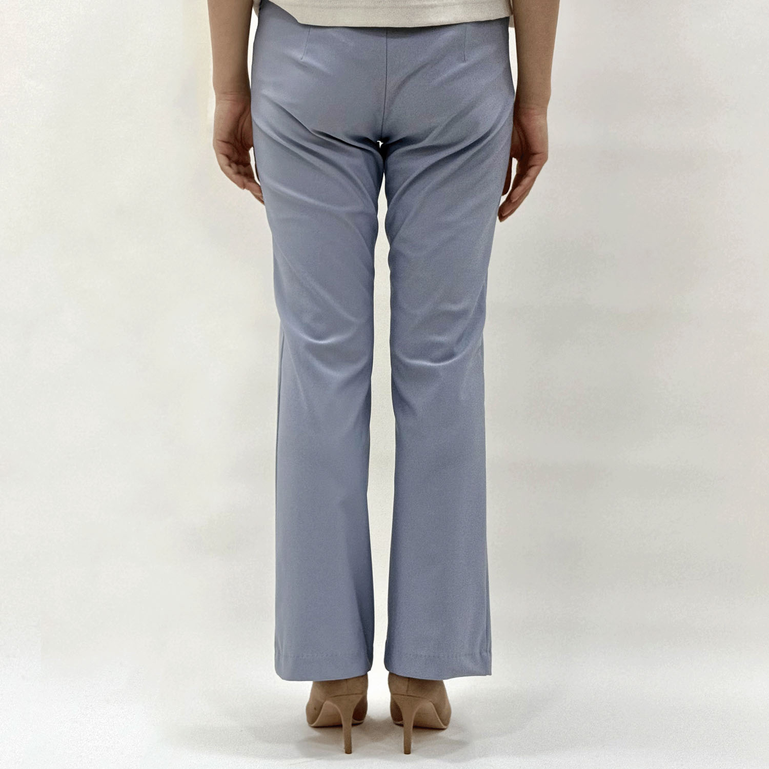 フィットパンツ 無地 股下72cm丈 - 画像3