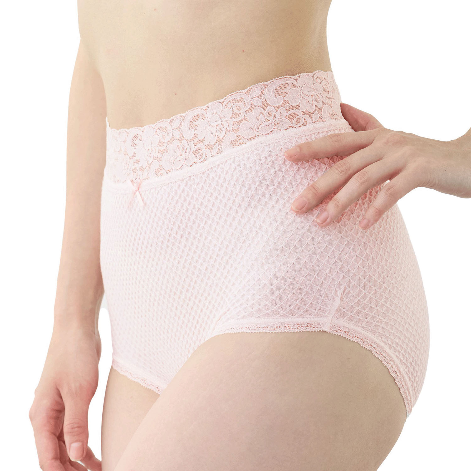 ウエストレース M ショーツ ピンク エトワール841 - 画像5