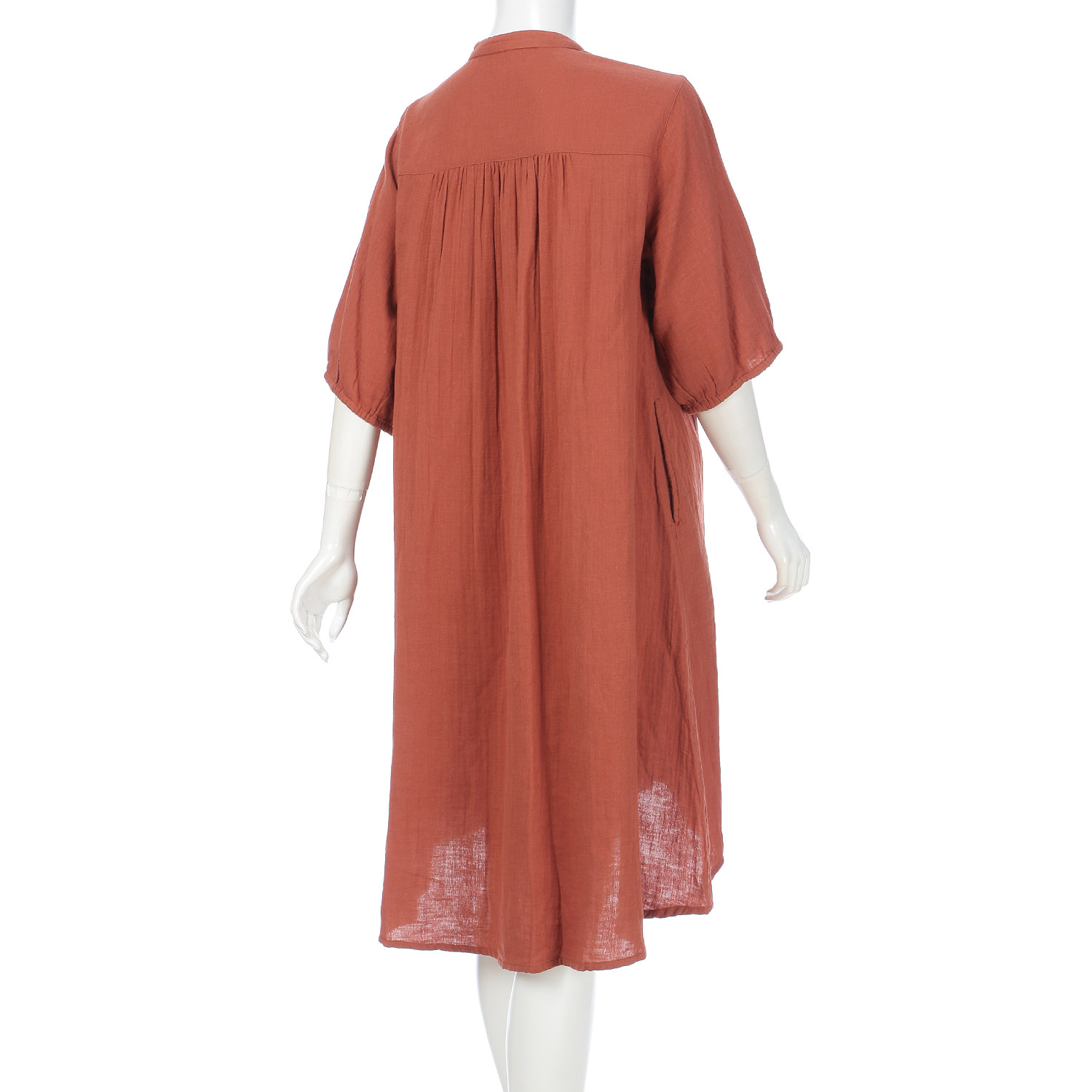 ダブルガーゼワンピース - 画像5