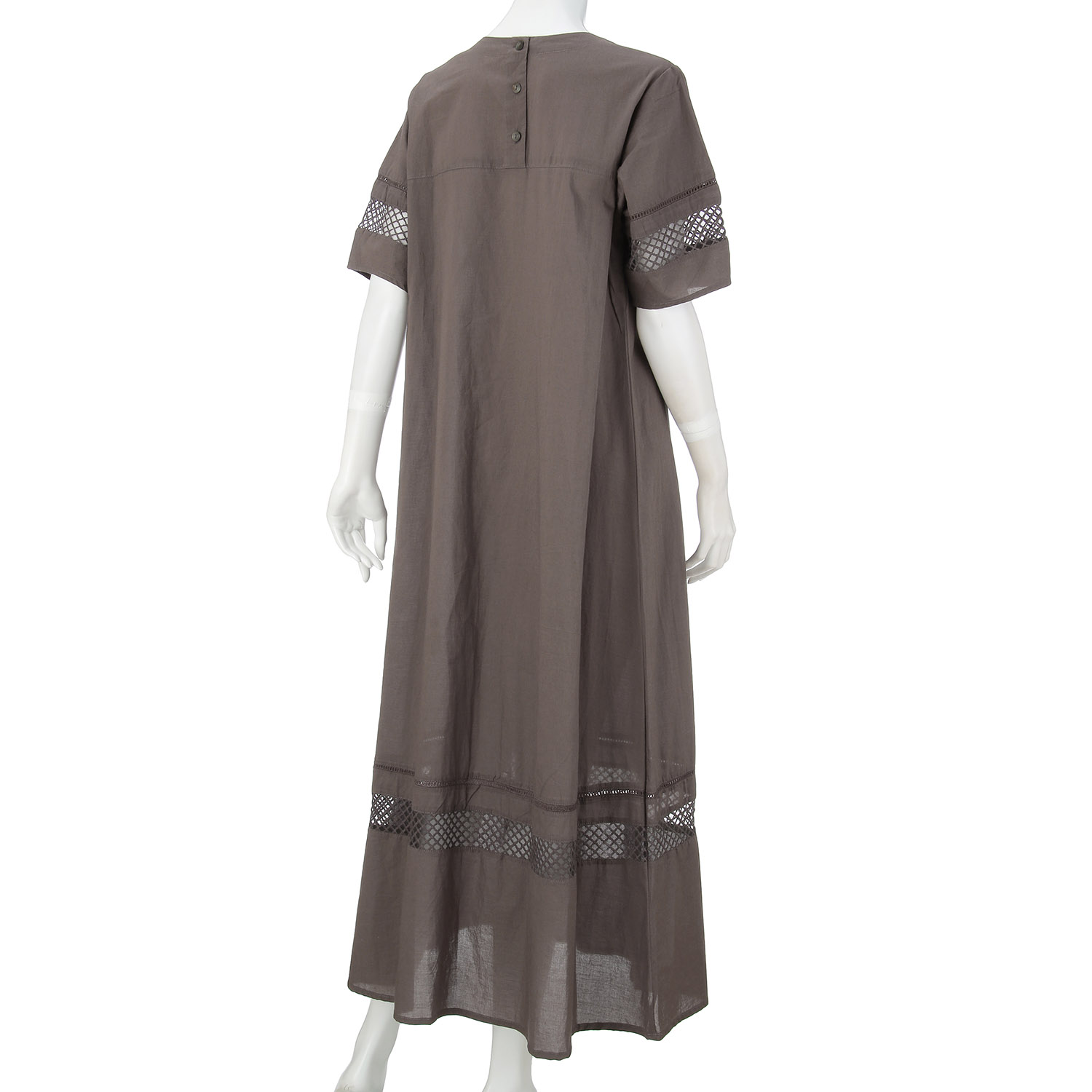 綿レース切替ワンピース - 画像6