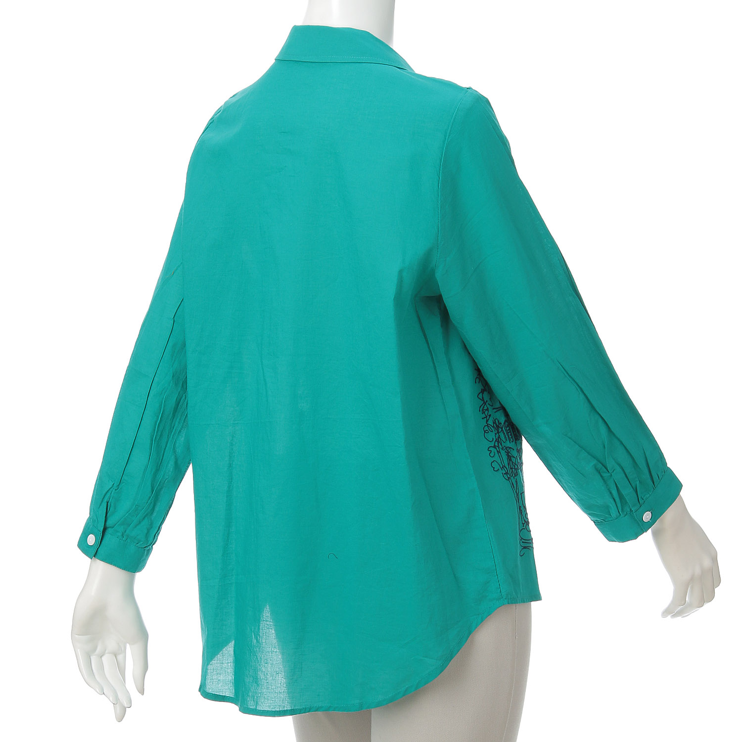 綿キャンブリック刺しゅうブラウス - 画像12