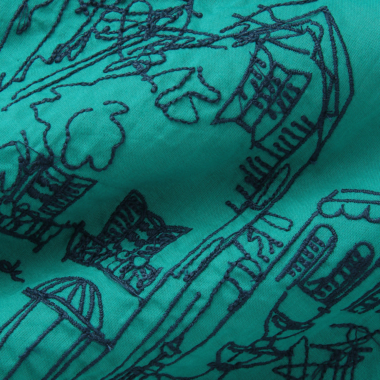 綿キャンブリック刺しゅうブラウス - 画像13