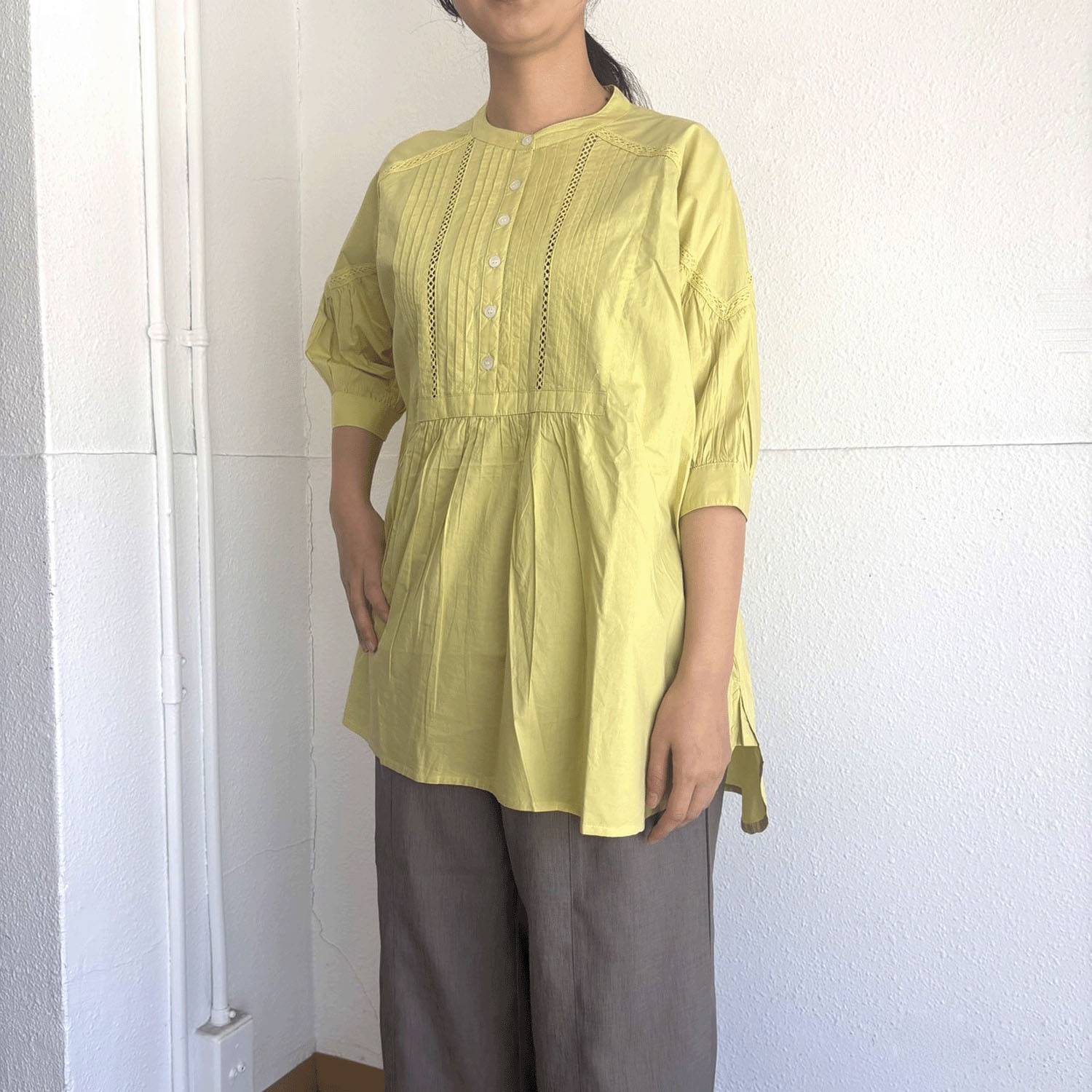 LUPILIEN ピンタックチュニック - 画像2