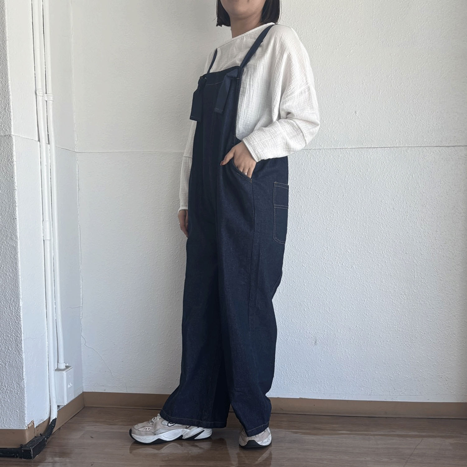 LUPILIEN デニムオーバーオール - 画像4