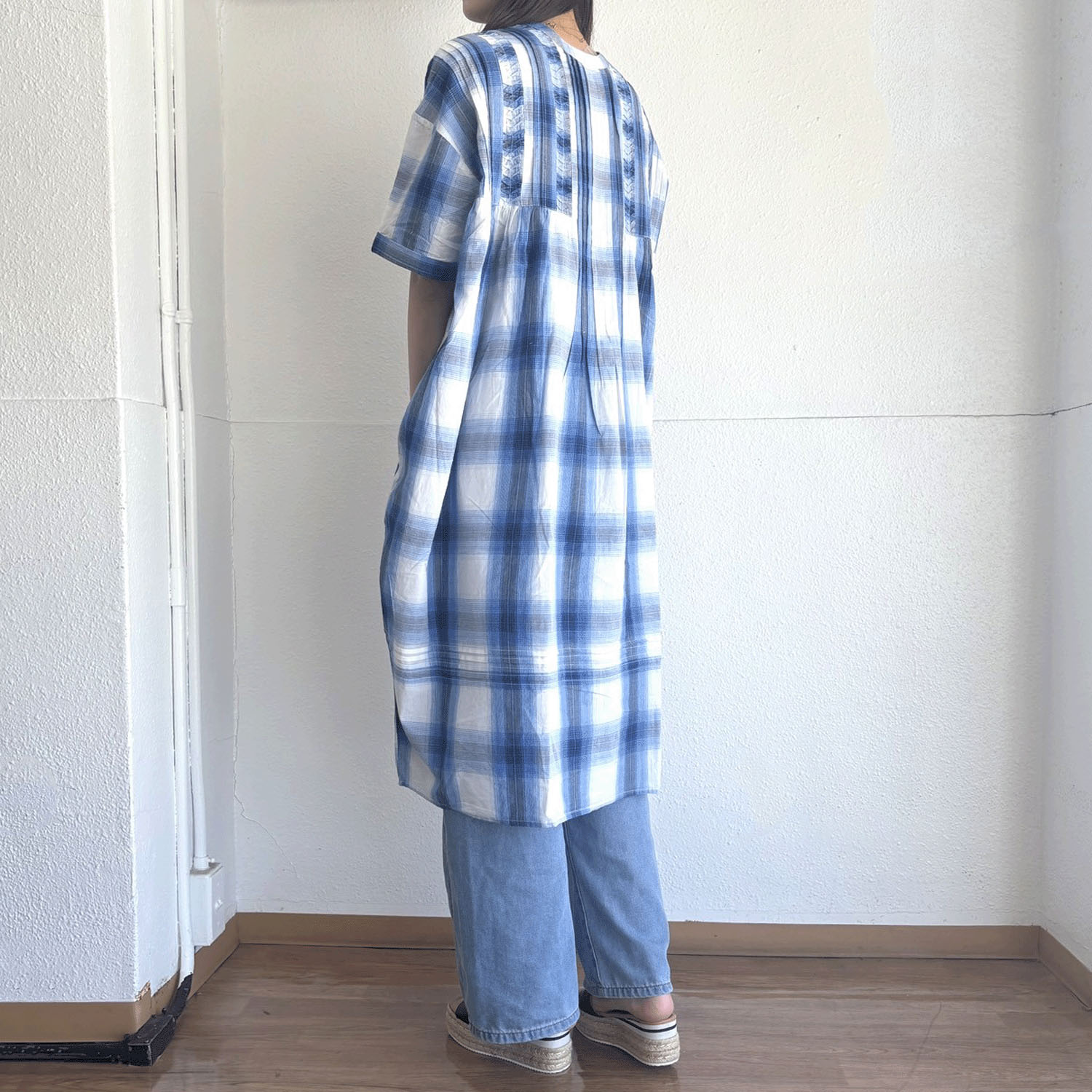 LUPILIEN  ピンタックワンピース - 画像3