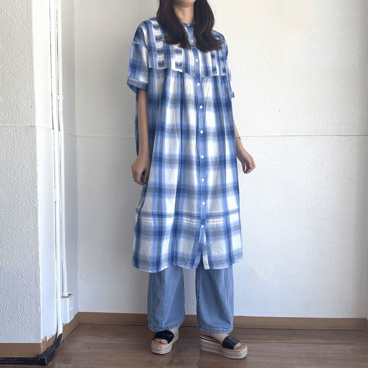 LUPILIEN  ピンタックワンピース - 画像9