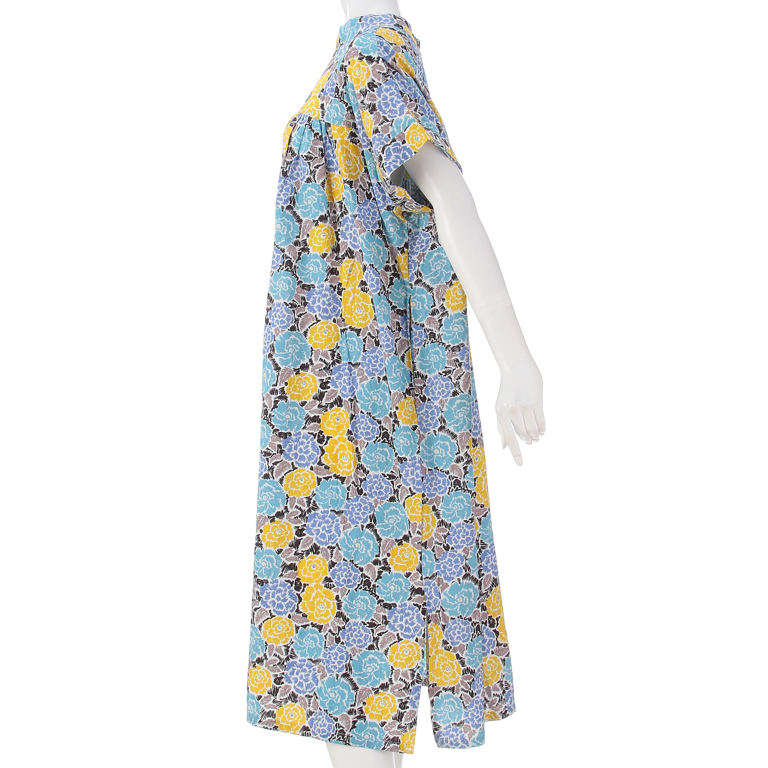 ドゥードゥルフラワープリント 2WAYワンピース - 画像6