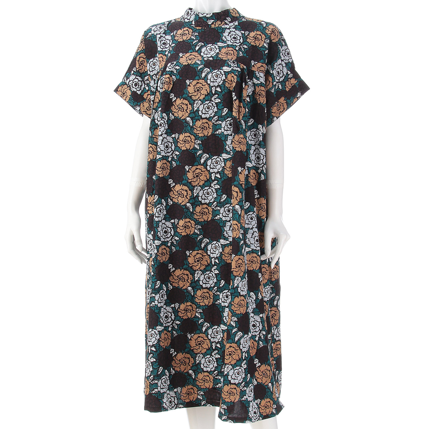 ドゥードゥルフラワープリント 2WAYワンピース - 画像8