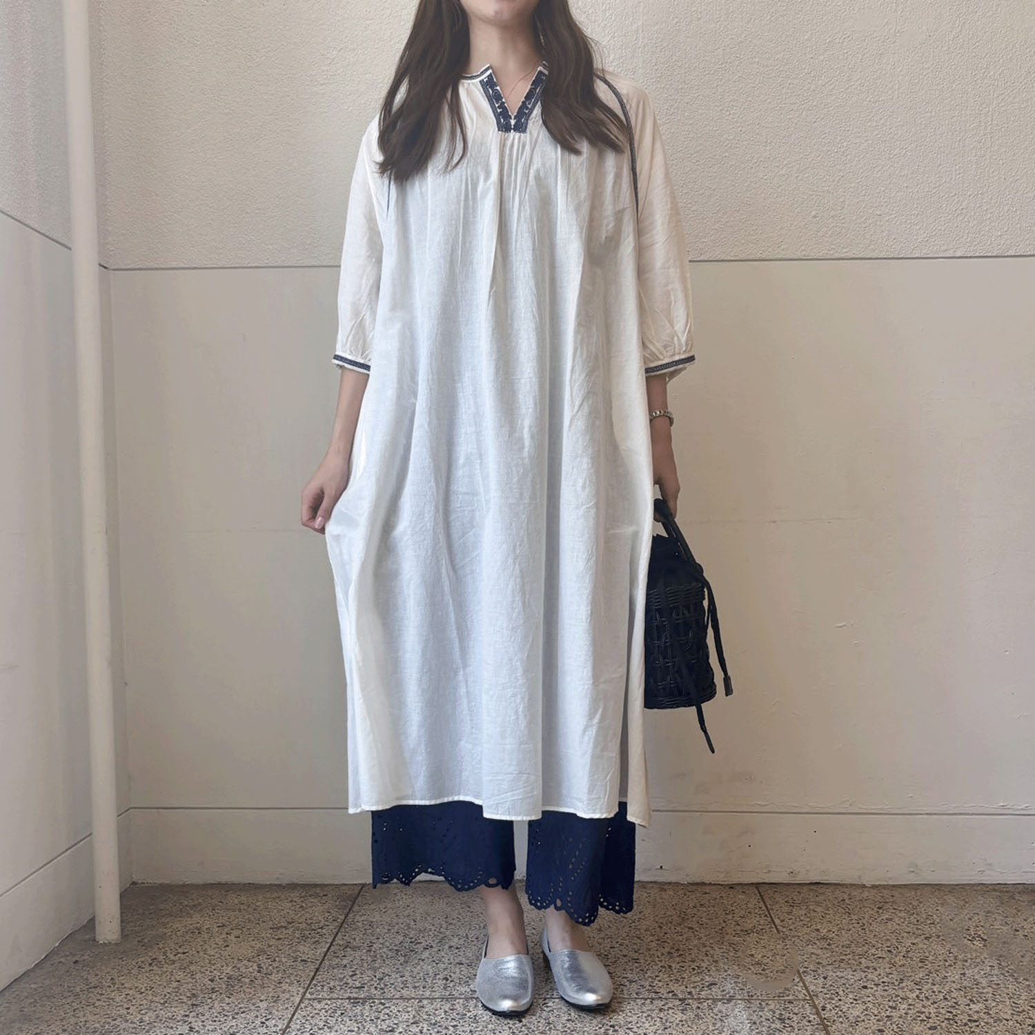 【LUPILIEN】 キャンブリック刺繍ワンピース - 画像11