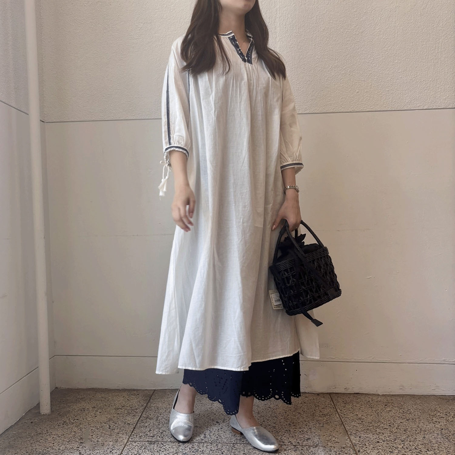 【LUPILIEN】 キャンブリック刺繍ワンピース - 画像13