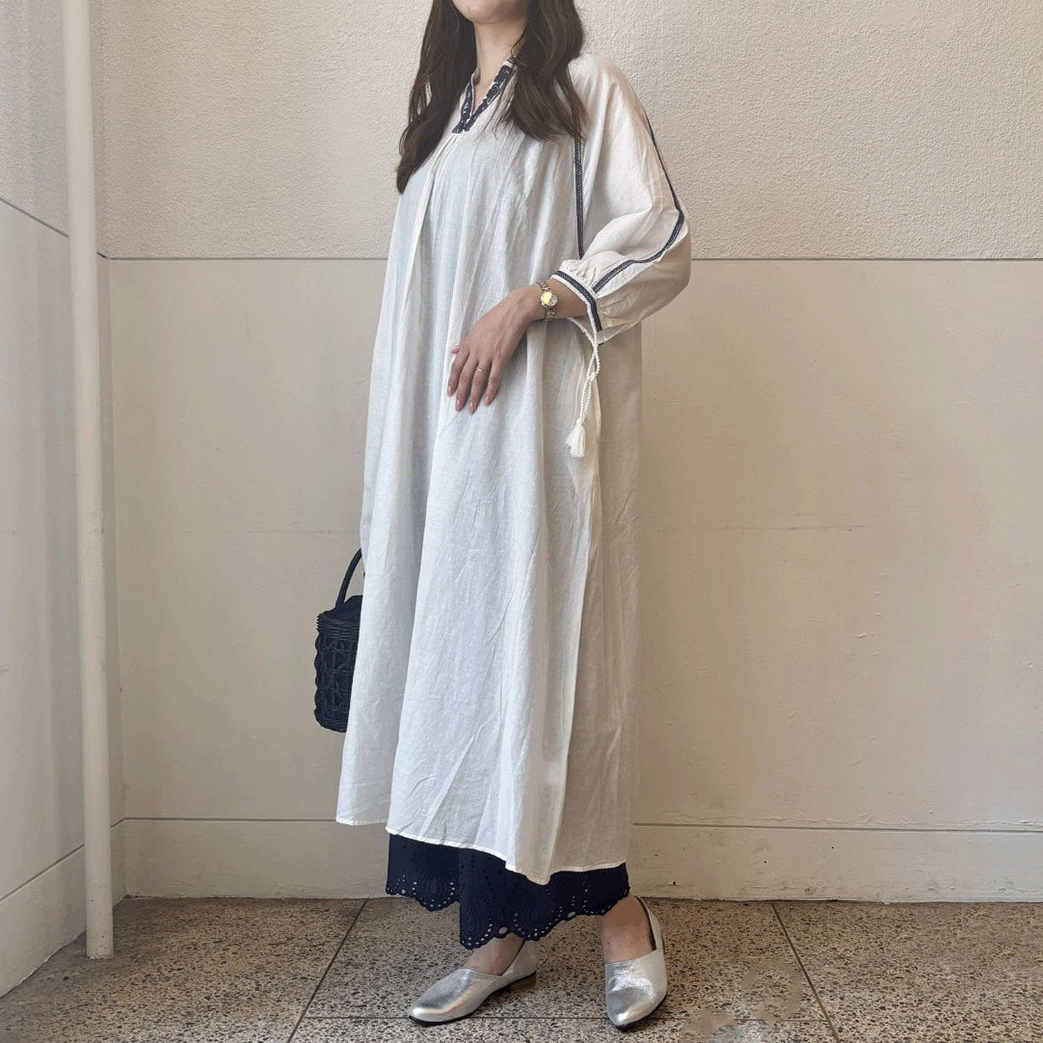 【LUPILIEN】 キャンブリック刺繍ワンピース - 画像15