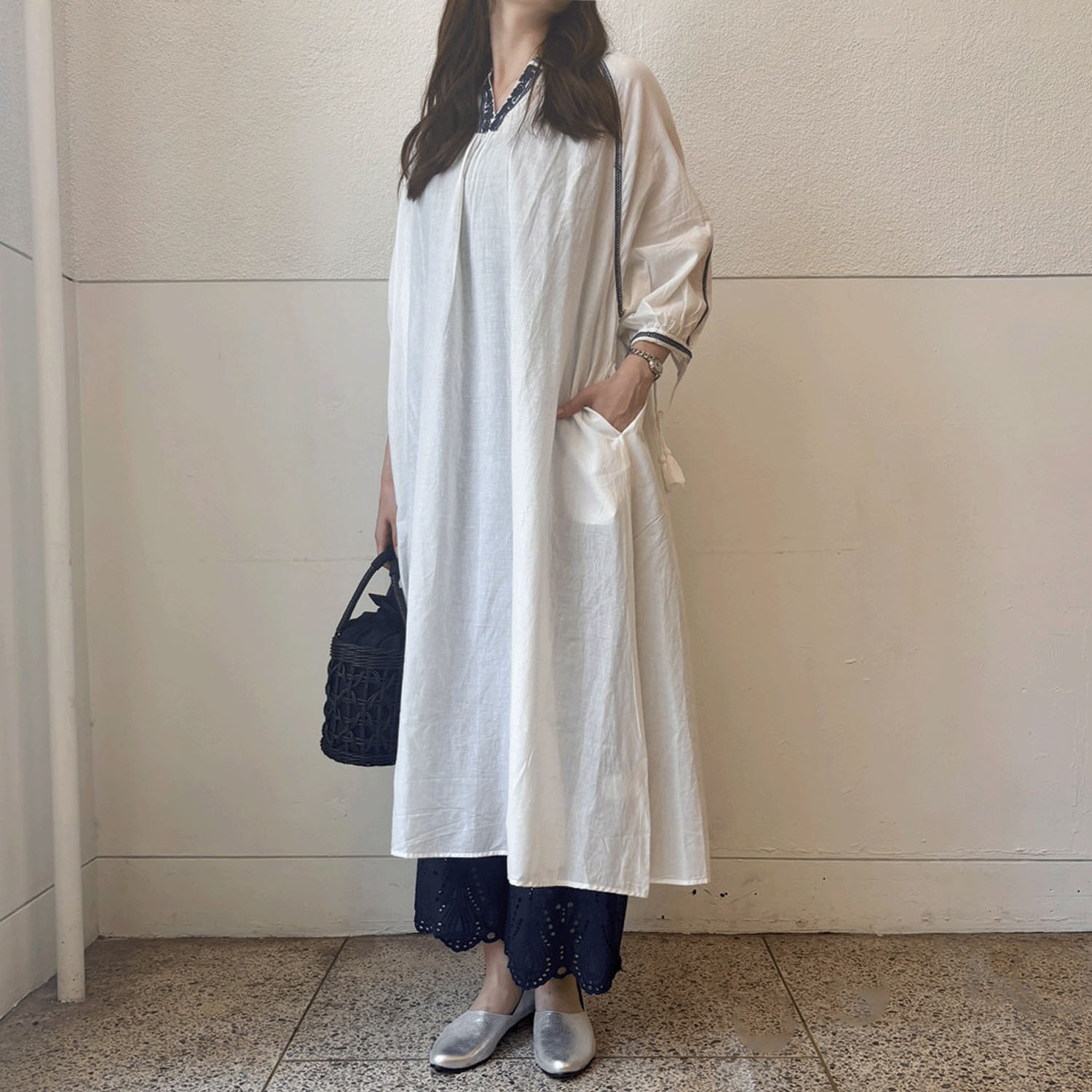 【LUPILIEN】 キャンブリック刺繍ワンピース - 画像16