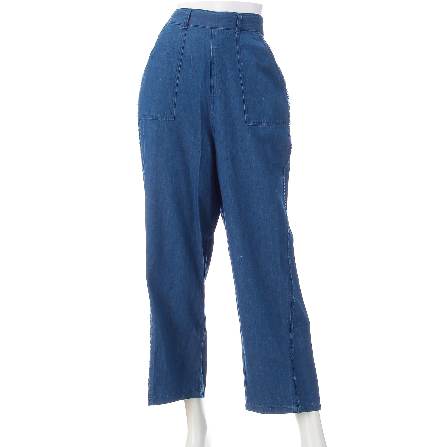 【LUPILIEN】 デニムフリンジパンツ - 画像9