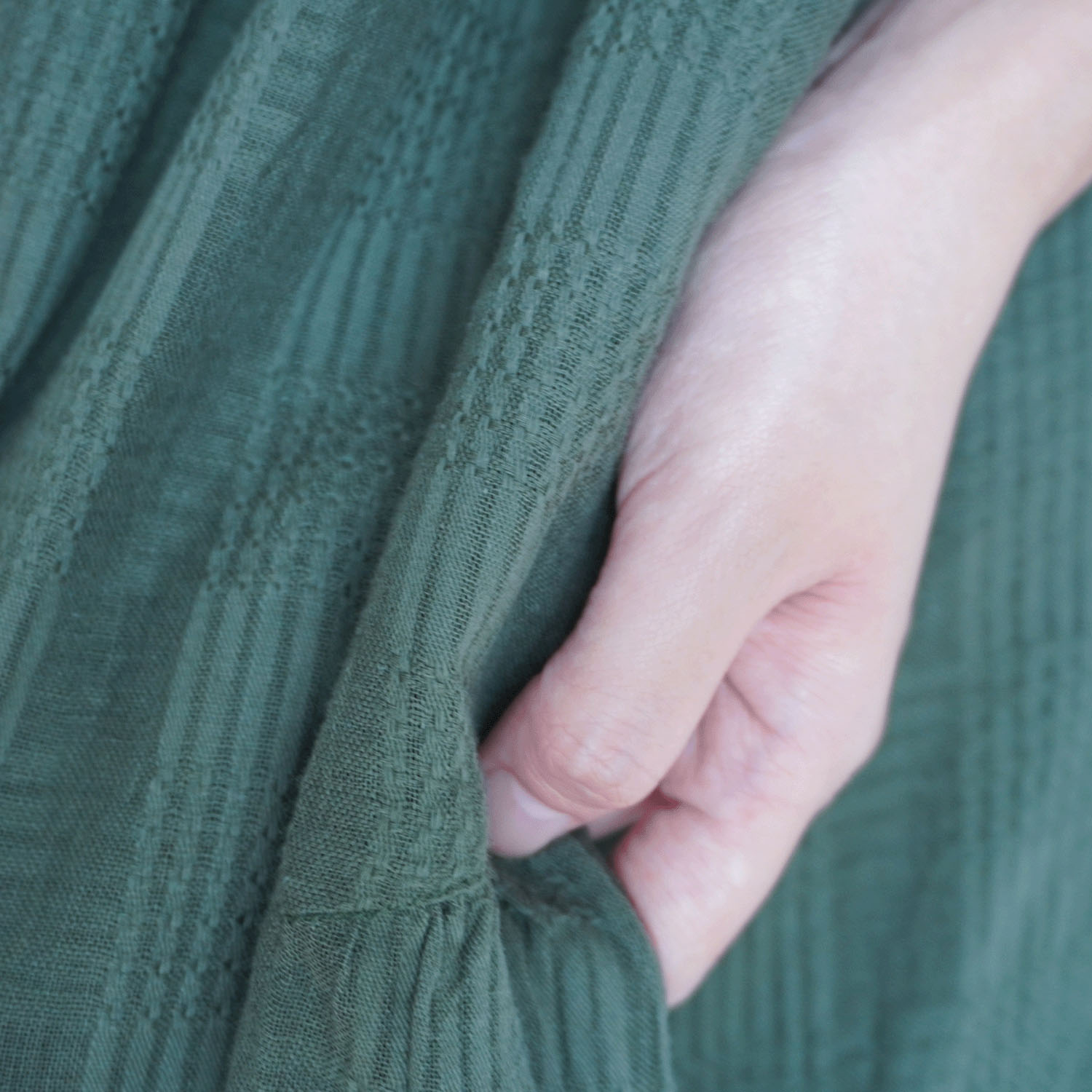 【LUPILIEN】 シアーチェックキャミワンピース - 画像9