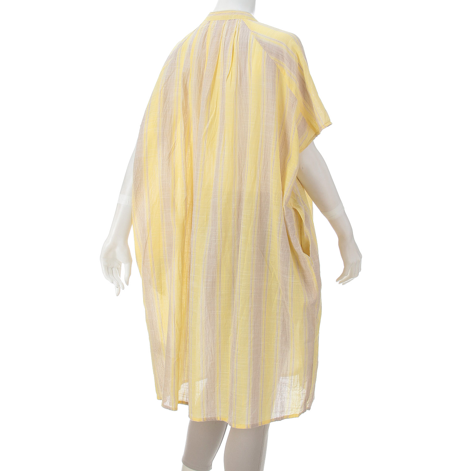 【LUPILIEN】 スラブストライプチュニックシャツ - 画像25