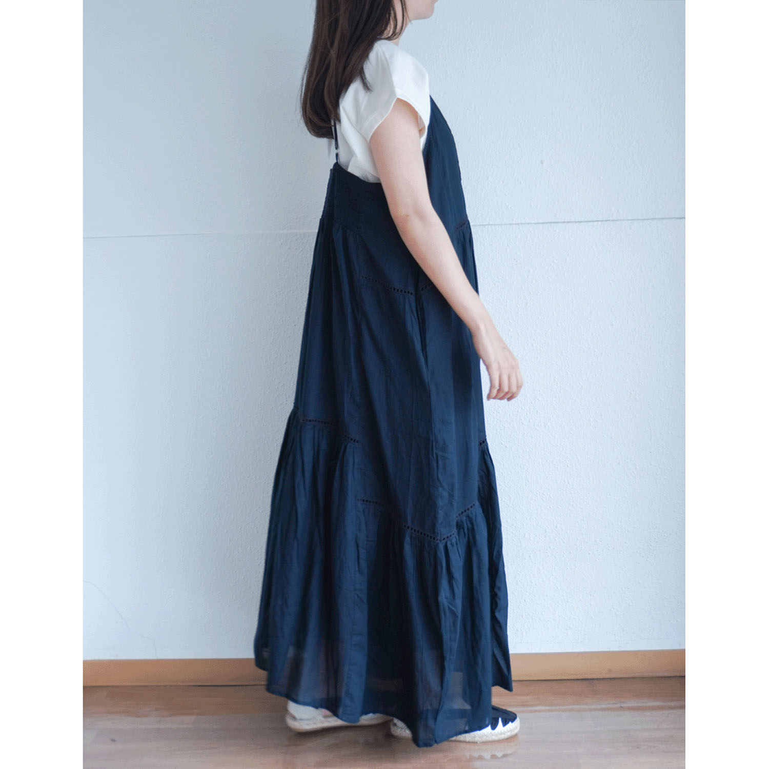 【LUPILIEN】 ボイルキャミワンピース - 画像4