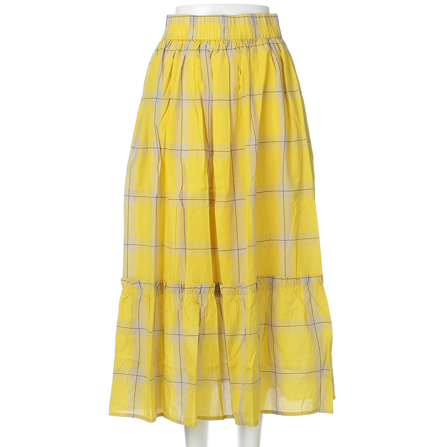 チェックスカート - 画像4