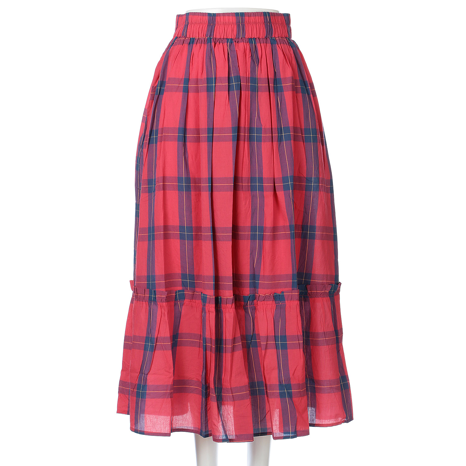 チェックスカート - 画像1