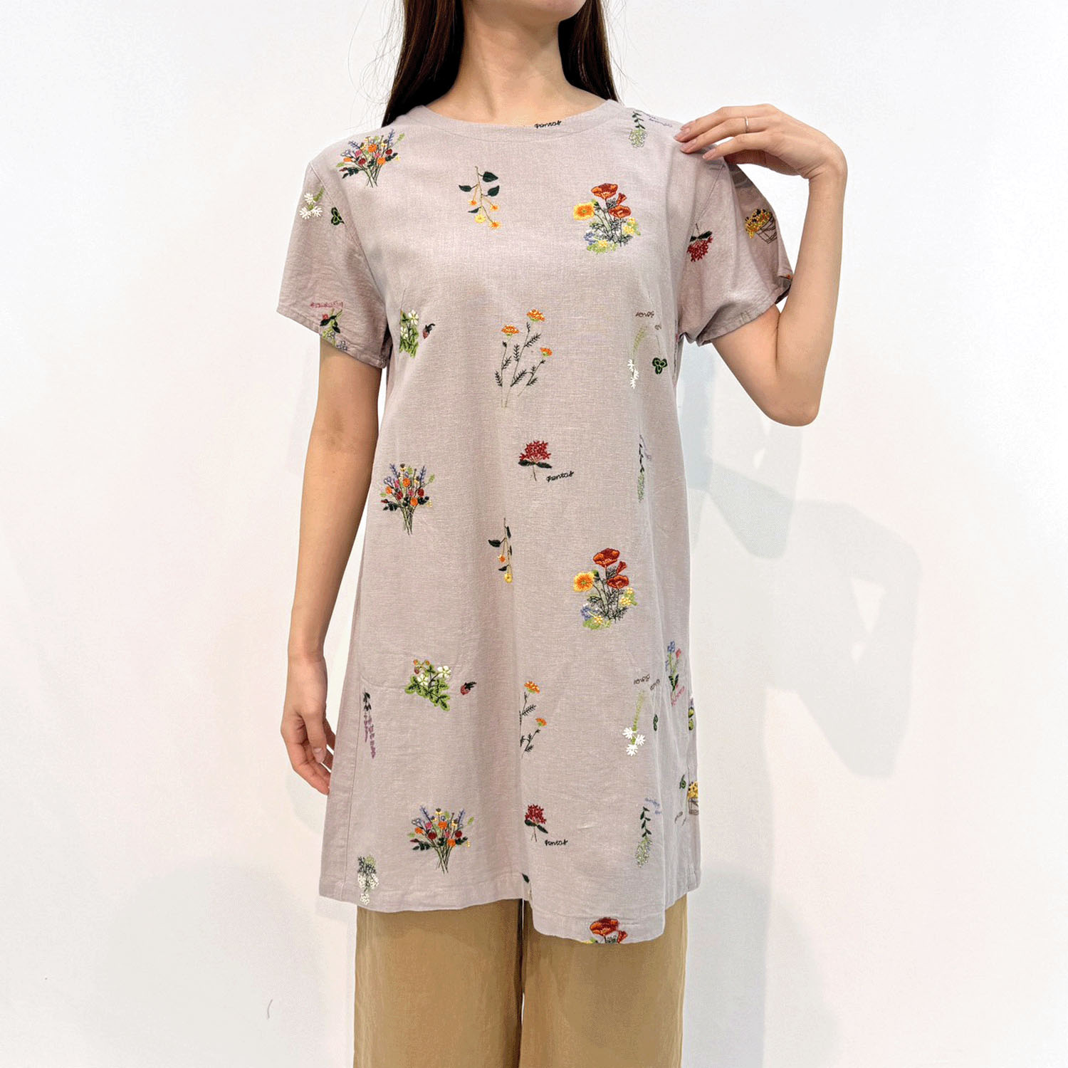 刺繍使いチュニック - 画像9