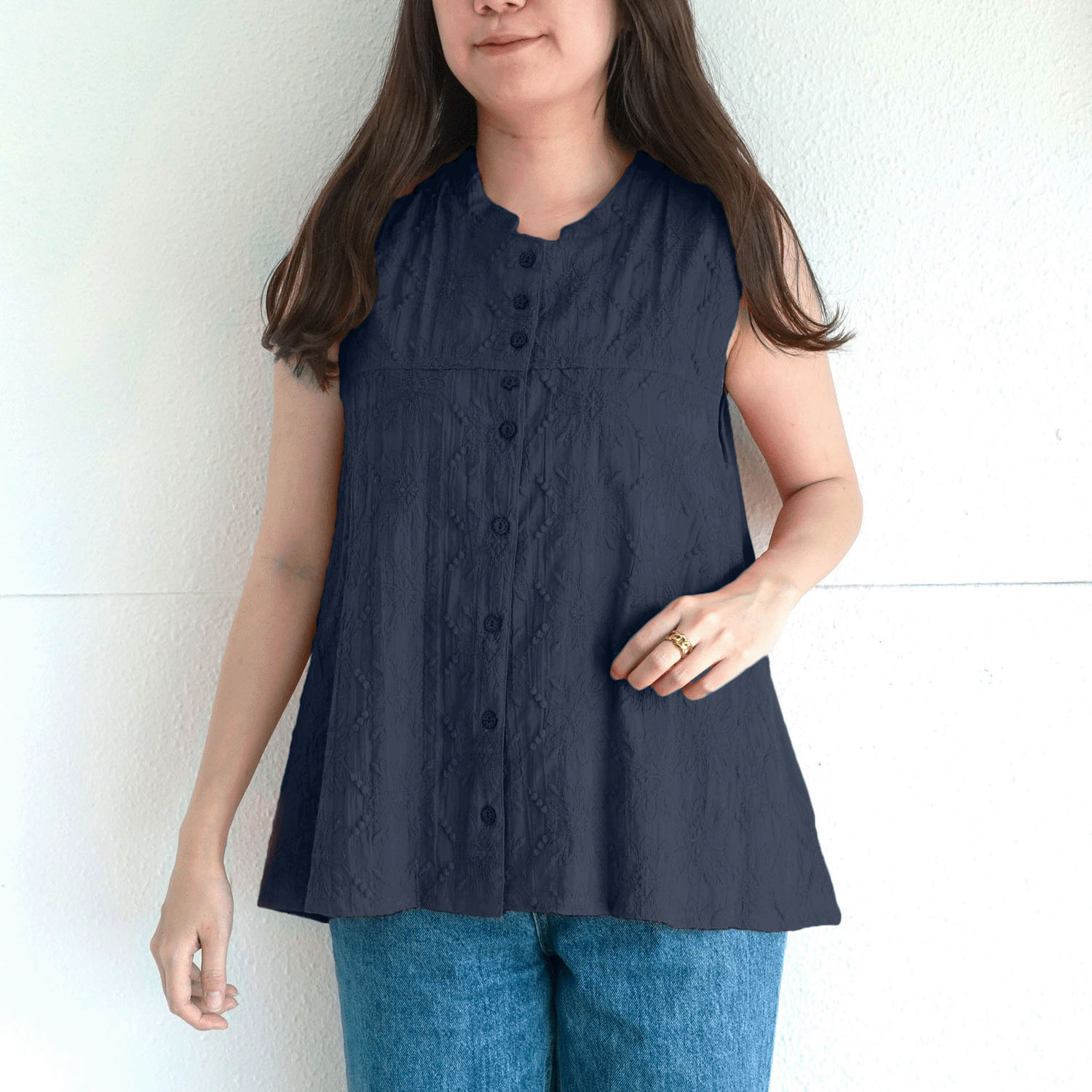 刺繍使いベスト - 画像20