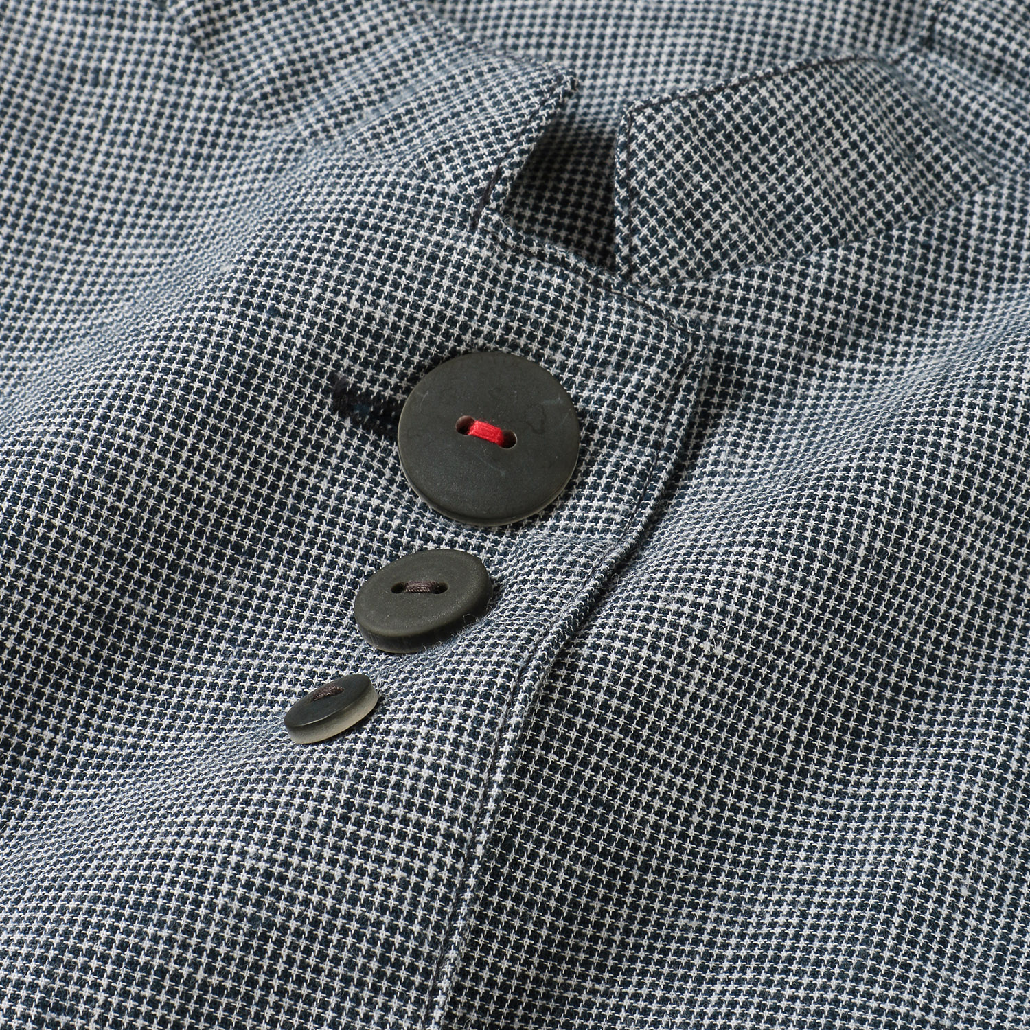 先染め千鳥格子ベスト - 画像6