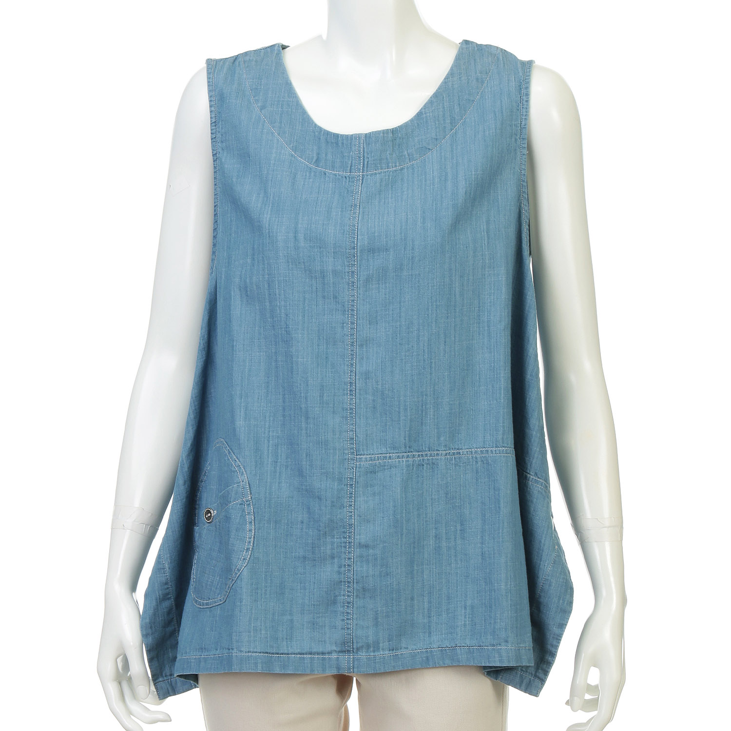 デニムベスト - 画像2