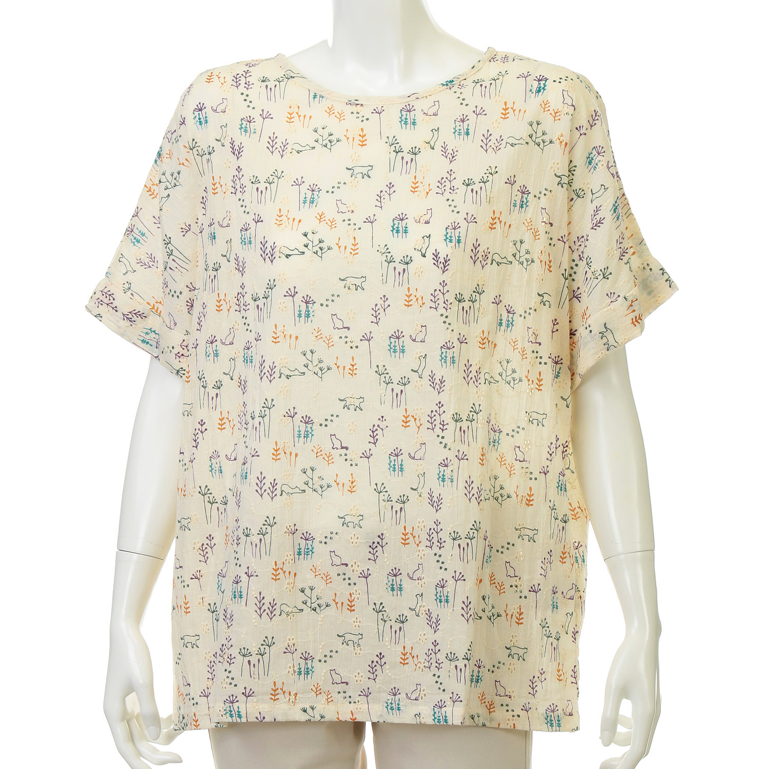 シフリーレースプリントプルオーバー - 画像2