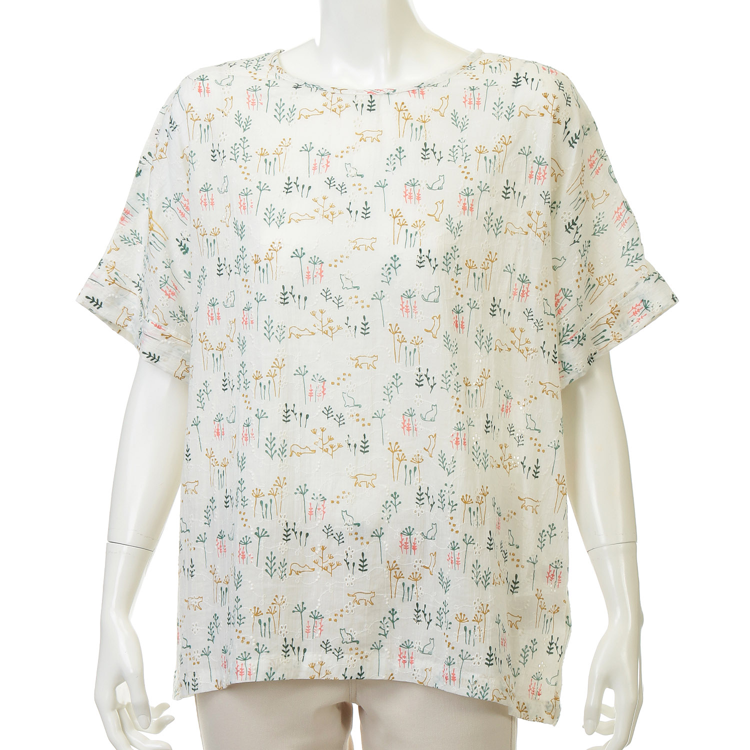 シフリーレースプリントプルオーバー - 画像1