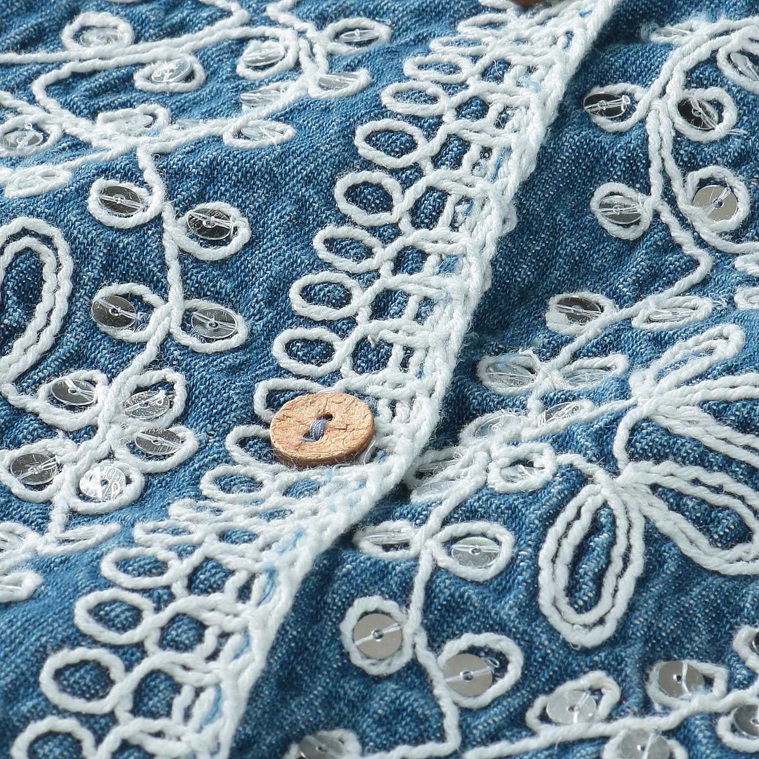 デニムベスト - 画像4